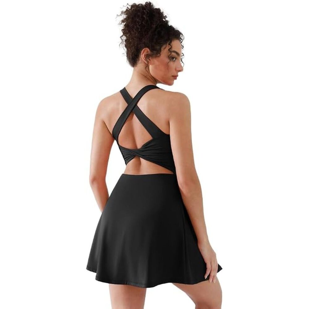NWT BRXL Black Tennis Dess